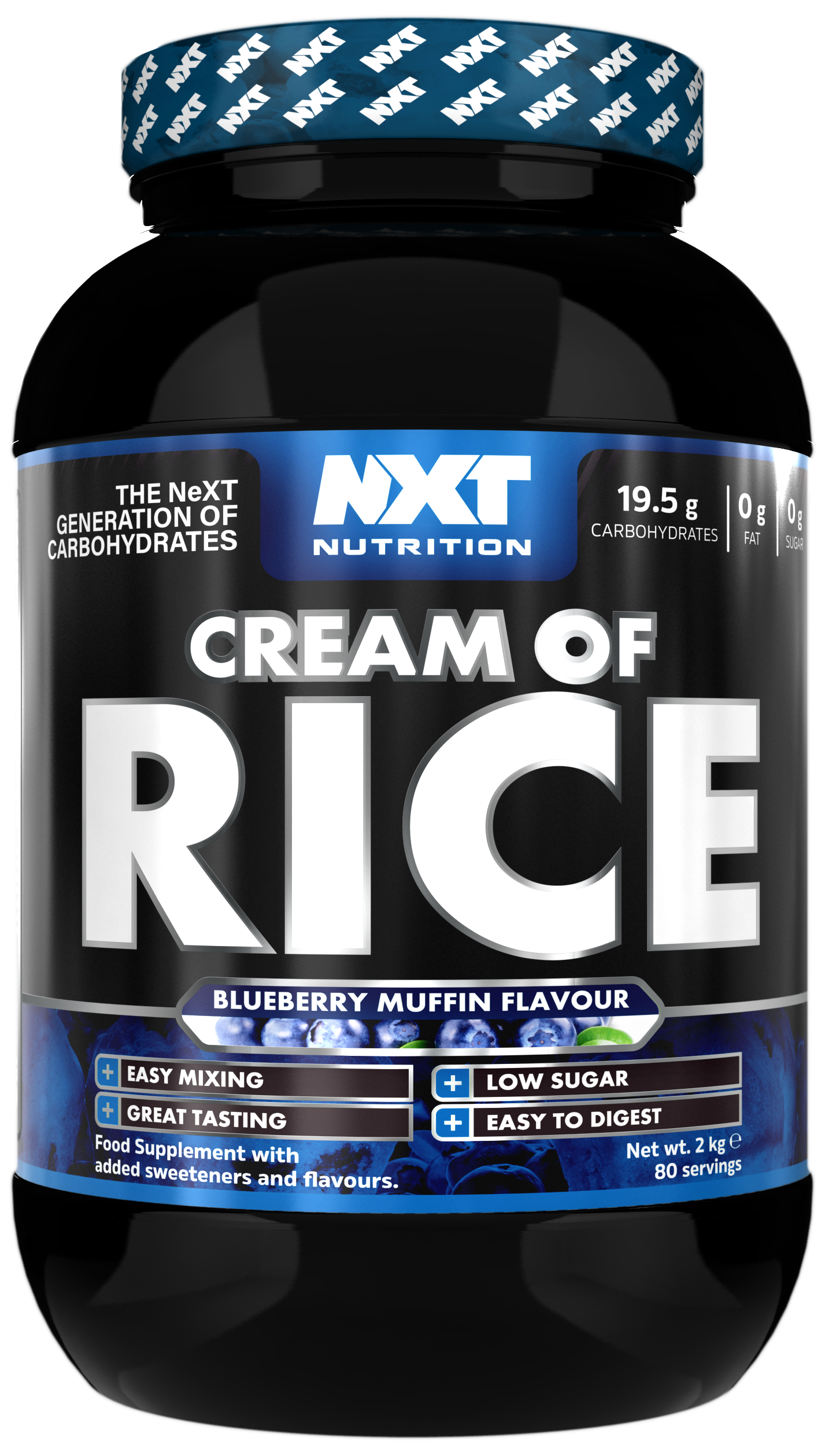 NXT Nutrition Cream of Rice 2kg